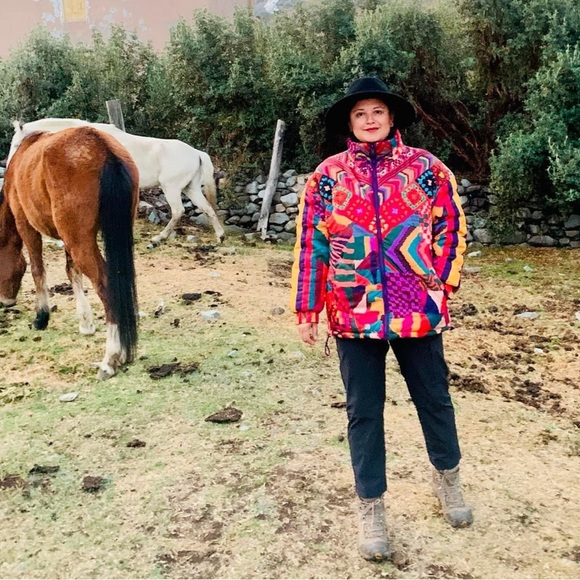 Farm Rio oversized puffer jacket - Picture 3 of 14